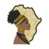 AfricanWomanEmbroidery2 PhotoStitchExampleWhtBckGr Stunning Afro Woman Embroidery with Decorative Fill and African Continent Design
