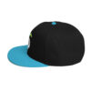 snapback-aqua-blue-black-black-left-side-68068fd2281e4.jpg Get Noticed with the Stylish GA Snapback Hat - Perfect for Any Occasion