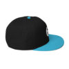 snapback-aqua-blue-black-black-right-side-68068fd228684.jpg Get Noticed with the Stylish GA Snapback Hat - Perfect for Any Occasion