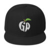 snapback-black-front-68068fd224632.jpg Get Noticed with the Stylish GA Snapback Hat - Perfect for Any Occasion