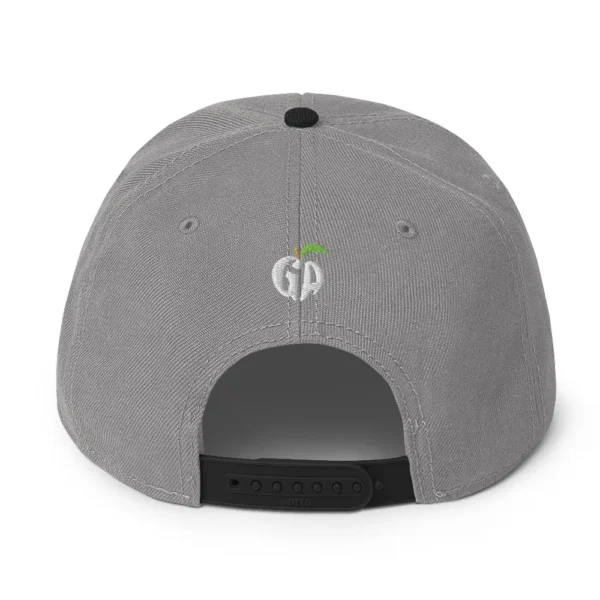 snapback-black-gray-gray-back-68068fd238546.jpg Get Noticed with the Stylish GA Snapback Hat - Perfect for Any Occasion