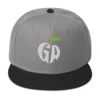snapback-black-gray-gray-front-68068fd237eaf.jpg Get Noticed with the Stylish GA Snapback Hat - Perfect for Any Occasion