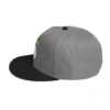 snapback-black-gray-gray-left-side-68068fd238b0a.jpg Get Noticed with the Stylish GA Snapback Hat - Perfect for Any Occasion