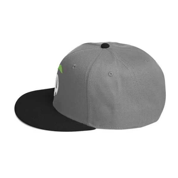 snapback-black-gray-gray-left-side-68068fd238b0a.jpg Get Noticed with the Stylish GA Snapback Hat - Perfect for Any Occasion