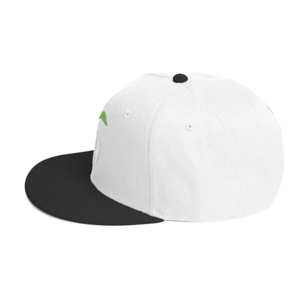 snapback-black-white-white-left-side-68068fd23a375.jpg Get Noticed with the Stylish GA Snapback Hat - Perfect for Any Occasion
