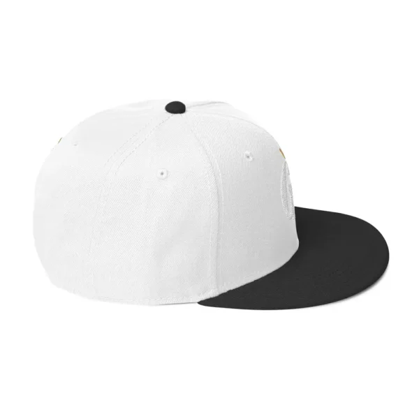 snapback-black-white-white-right-side-68068fd23a95a.jpg Get Noticed with the Stylish GA Snapback Hat - Perfect for Any Occasion