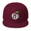 snapback-burgundy-maroon-front-68068fd22a4dc.jpg Get Noticed with the Stylish GA Snapback Hat - Perfect for Any Occasion