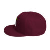 snapback-burgundy-maroon-left-side-68068fd22b196.jpg Get Noticed with the Stylish GA Snapback Hat - Perfect for Any Occasion