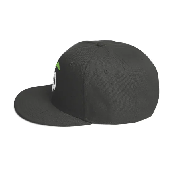 snapback-charcoal-gray-left-side-68068fd2341c0.jpg Get Noticed with the Stylish GA Snapback Hat - Perfect for Any Occasion