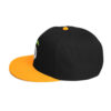 snapback-gold-black-black-left-side-68068fd229779.jpg Get Noticed with the Stylish GA Snapback Hat - Perfect for Any Occasion