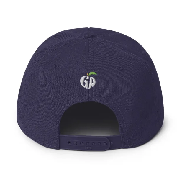 snapback-navy-blue-back-68068fd22c6ea.jpg Get Noticed with the Stylish GA Snapback Hat - Perfect for Any Occasion
