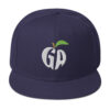 snapback-navy-blue-front-68068fd22bfdd.jpg Get Noticed with the Stylish GA Snapback Hat - Perfect for Any Occasion