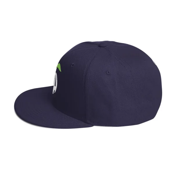 snapback-navy-blue-left-side-68068fd22cda8.jpg Get Noticed with the Stylish GA Snapback Hat - Perfect for Any Occasion