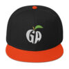 snapback-orange-black-black-front-68068fd225e0f.jpg Get Noticed with the Stylish GA Snapback Hat - Perfect for Any Occasion