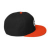 snapback-orange-black-black-right-side-68068fd226433.jpg Get Noticed with the Stylish GA Snapback Hat - Perfect for Any Occasion
