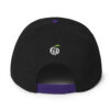 snapback-purple-black-black-back-68068fd224fd8.jpg Get Noticed with the Stylish GA Snapback Hat - Perfect for Any Occasion