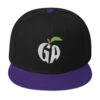 snapback-purple-black-black-front-68068fd224d76.jpg Get Noticed with the Stylish GA Snapback Hat - Perfect for Any Occasion