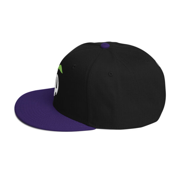 snapback-purple-black-black-left-side-68068fd2251d9.jpg Get Noticed with the Stylish GA Snapback Hat - Perfect for Any Occasion