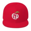 snapback-red-front-68068fd22f7c2.jpg Get Noticed with the Stylish GA Snapback Hat - Perfect for Any Occasion
