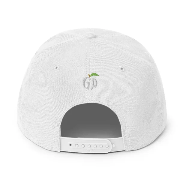 snapback-white-back-68068fd23b6d7.jpg Get Noticed with the Stylish GA Snapback Hat - Perfect for Any Occasion