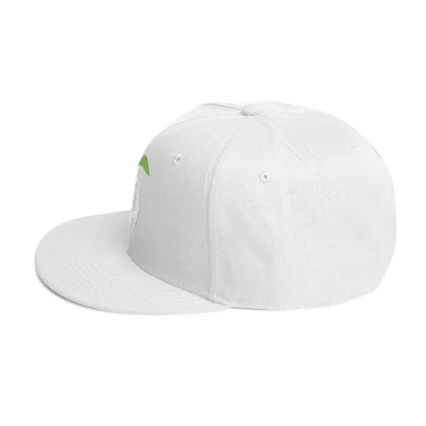snapback-white-left-side-68068fd23bd0a.jpg Get Noticed with the Stylish GA Snapback Hat - Perfect for Any Occasion