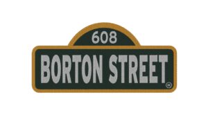 Sesame Street based Street Sign Embroidery Design