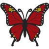 Screenshot 2024-11-24 050025 Stunning Red Butterfly Embroidery Design - Premium Quality Pattern