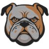 Bulldog Embroidery Design