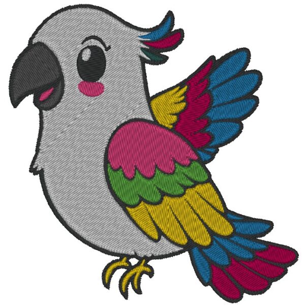Screenshot 2024-11-24 052538 Vibrant Cockatoo Embroidery Design: Colorful Bird Pattern for DIY Projects