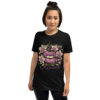 unisex-basic-softstyle-t-shirt-black-front-6837640318fa1.jpg Queen Kisses T-Shirt